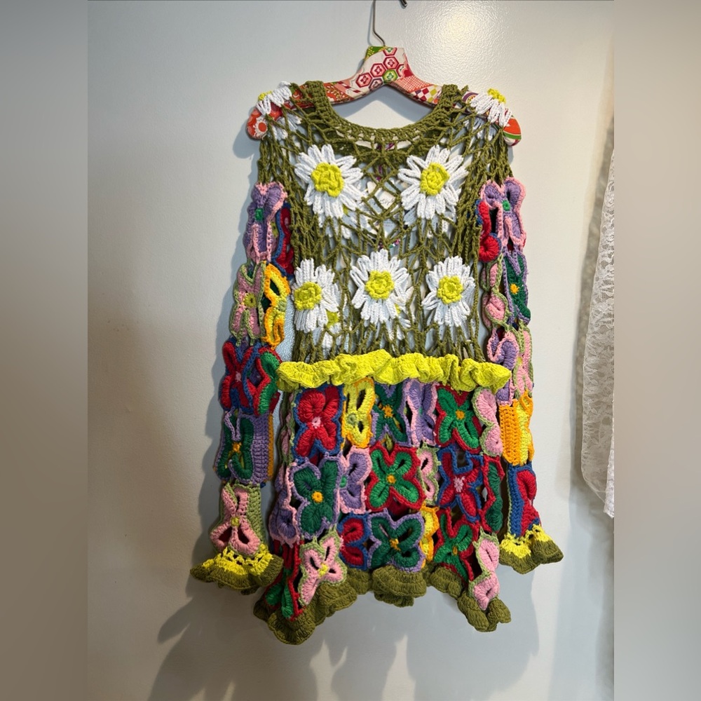 CeliaB Galena Floral Crochet Dress - Picture 9 of 9